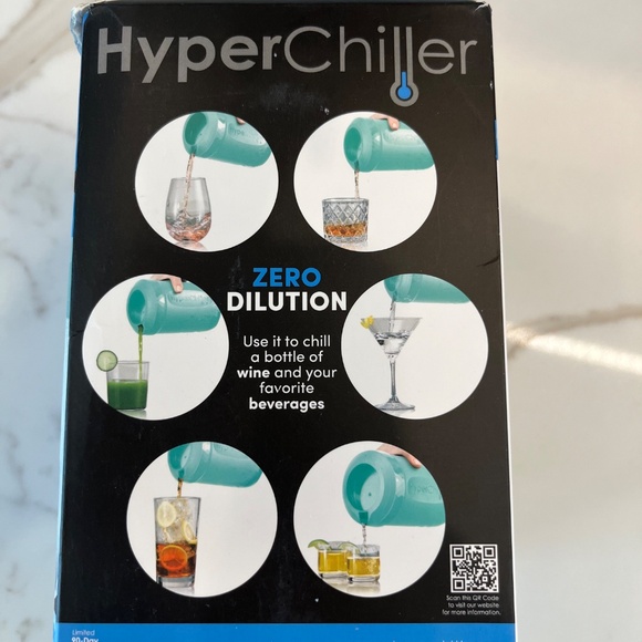 New With Box and Tags HyperChiller Iced Coffee/Beverage Cooler  Mint Green - Picture 6 of 8